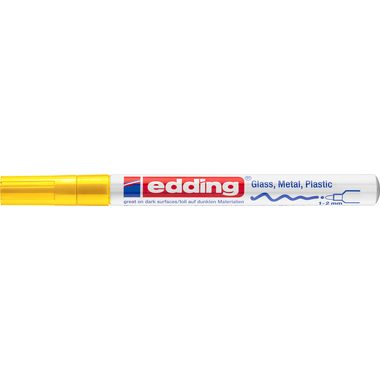 EDDING Paintmarker 751 CREA 1-2mm 751-5 CREA gelb