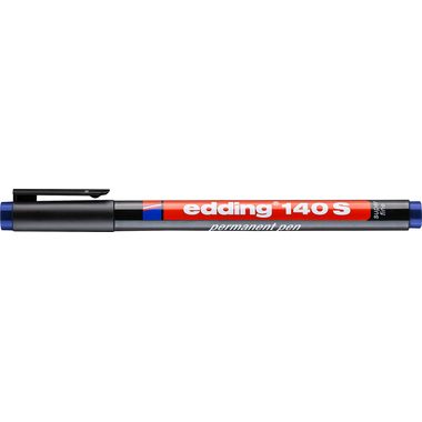 Edding Folienstift 140 S permanent pen super fine Blau 4-140003