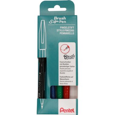 pentel Fasermaler Brush Sign Pen