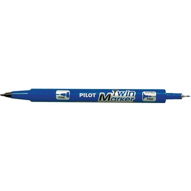 Pilots Pilot Marker Twin Blau, Farbe: Blau