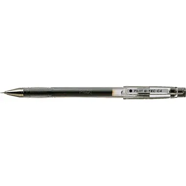 PILOT Gelschreiber G-TEC C4 0,4mm BL-GC4-B schwarz