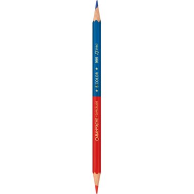 CARAN D'ACHE - Farbstift Bicolor Prismalo  - Blau/Rot