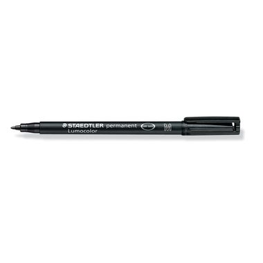 Staedtler Permanentmarker Lumocolor permanent M DRY SAFE Schwarz wasserfest: Ja 317-9