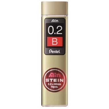 PENTEL Minen AINSTEIN 0,2mm C272W-B B 20 St&uuml;ck