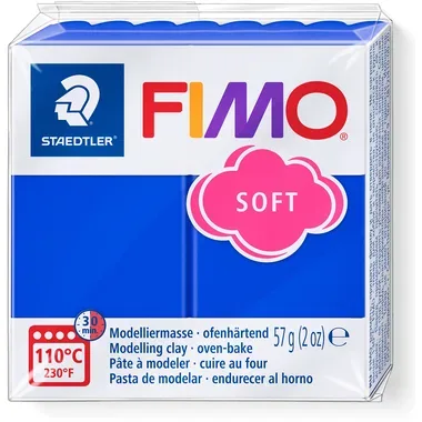 FIMO Knete Soft 57g 8020-33 blau