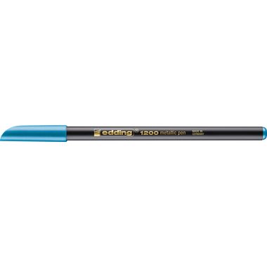 Edding Fasermaler E-1200 4-1200073 Blau (metallic) 1 mm, 3 mm 1 St.