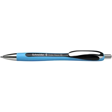 SCHNEIDER Kugelschreiber Rave 0.7mm 132501 schwarz, nachf&uuml;llbar