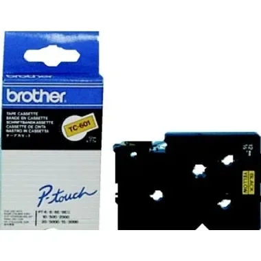 PTOUCH Band, laminiert schwarz/gelb TC-601 PT-3000 12 mm