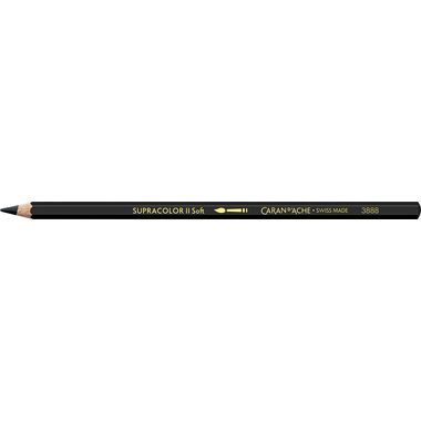 CARAN D'ACHE Farbstifte Supracolor 3,8mm 3888.009 schwarz