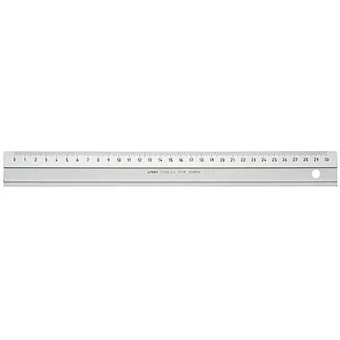LINEX Aluminiumlineal 30cm 481400L mit Facette
