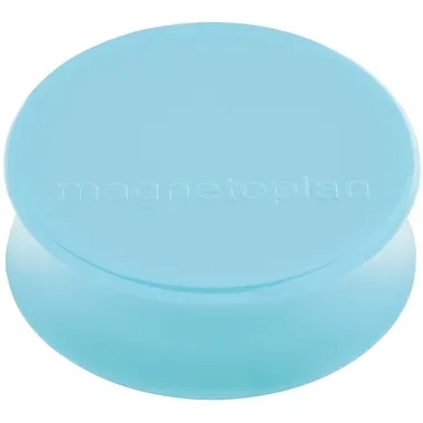 MAGNETOPLAN Magnet Ergo Large 10Stk. 16650103 babyblau 34x17.5mm