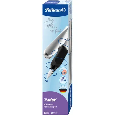 PELIKAN F&uuml;llhalter Twist P457 947101 silber