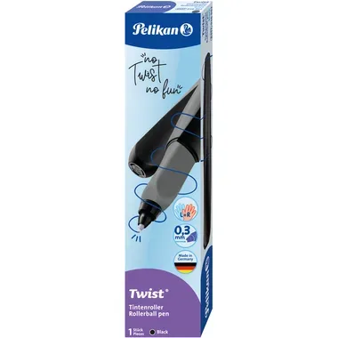 Pelikan -  Tintenroller Twist R457 946962 schwarz