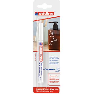 Edding Lackmarker 751 04BLK751-1049 Weiß 2 mm, 4 mm 1 St./Pack.