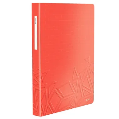 LEITZ Sichtbuch UrbanChic PP A4 46520024 rot 80 H&uuml;llen
