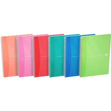 OXFORD Spiralbuch MyColours A4 100101864 kariert 5mm, 90g 90 Blatt