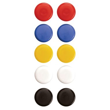 MAGNETOPLAN Signalmagnete 16662 ass. D=20mm 10 Stk.