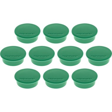 MAGNETOPLAN Magnet Discofix Color 40mm 1662005 gr&uuml;n, ca. 2.2 kg 10 Stk.