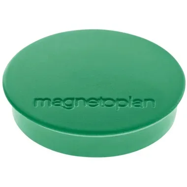 MAGNETOPLAN Magnet Discofix Standard 30mm 1664205 gr&uuml;n, ca. 0.7 kg 10 Stk.