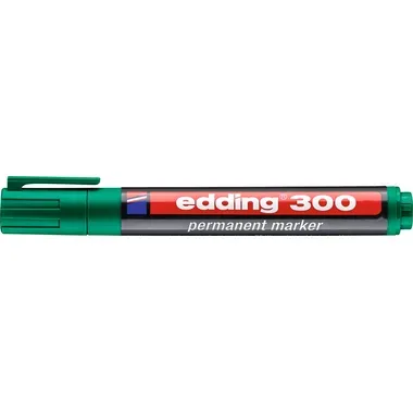 EDDING Permanent Marker 300 1,5-3mm 300-4 gr&uuml;n