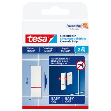 tesa® Klebestreifen Weiß tesa Inhalt: 1 Pckg.