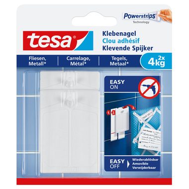 tesa® Klebenagel Weiß tesa Inhalt: 1 Pckg.