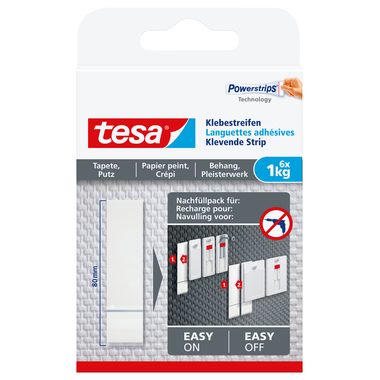 tesa® Klebestreifen Weiß tesa Inhalt: 1 Pckg.