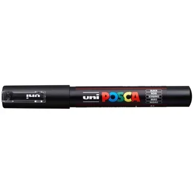 UNI-BALL Posca Marker 7mm PC-1M BLACK schwarz