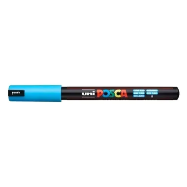 UNI-BALL Posca Fineliner 0,7mm PC1MR L.BLUE hellblau
