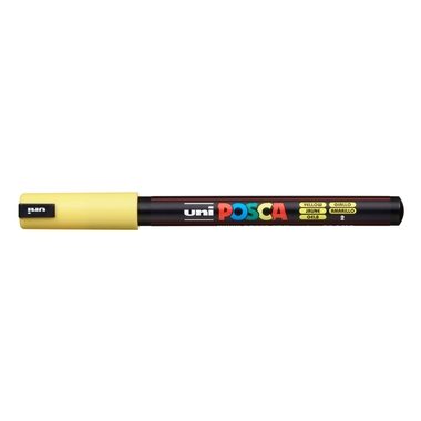 UNI-BALL Posca Fineliner 0,7mm PC1MR YELLOW gelb