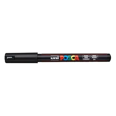 UNI-BALL Posca Fineliner 0,7mm PC-1MR BLACK schwarz