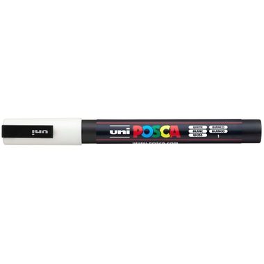 Uni Marker POSCA Weiss, Farbe: Weiss