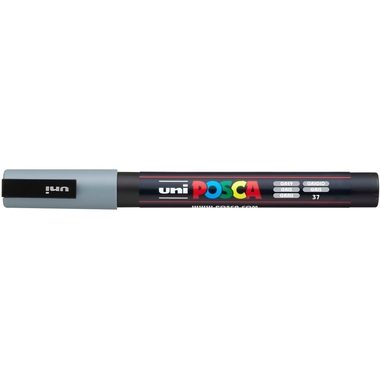 Uni Marker POSCA 0.9-1.3 mm Grau, Farbe