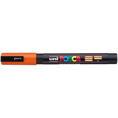 Uni Marker POSCA 0.9-1.3 mm Orange, Farbe