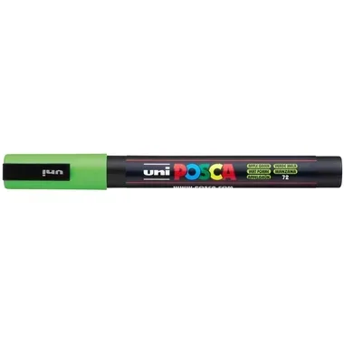 UNI-BALL Posca Marker 0,9-1,3mm PC3MAPPLEGRE apfelgr&uuml;n, Rundspitze