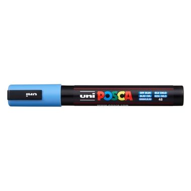 UNI-BALL Posca Marker 1,8-2,5mm PC5M SKYBLUE himmelblau, Rundspitze