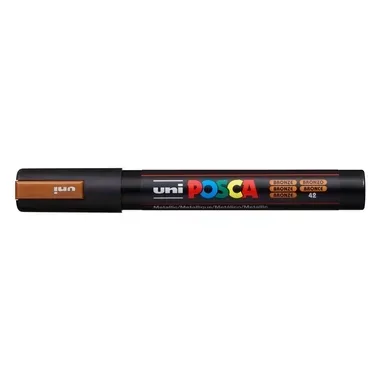 UNI-BALL Posca Marker 1,8-2,5mm PC-5M BRONZE bronze, Rundspitze