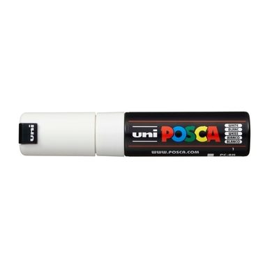 Uni Marker POSCA 8 mm Weiss, Farbe