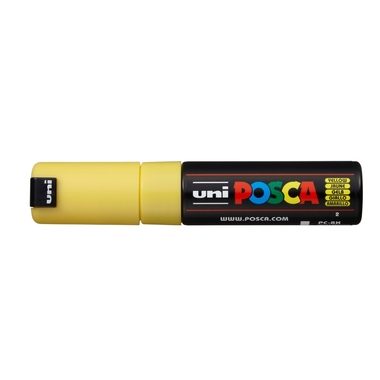 Uni Marker POSCA 8 mm Gelb, Farbe: Gelb