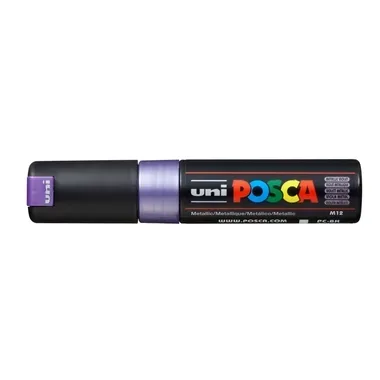 UNI-BALL Posca Marker 8mm PC8KMET.VIOL MET Metal.violet,Keilsp