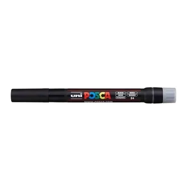 UNI-BALL Posca Pinsel-Marker 1-10mm PCF350 BLACK schwarz