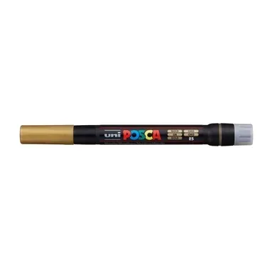 UNI-BALL Posca Pinsel-Marker 1-10mm PCF-350 GOLD gold