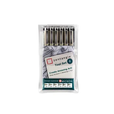 SAKURA Zentangle Tool Set Z06PGB 6 St&uuml;ck
