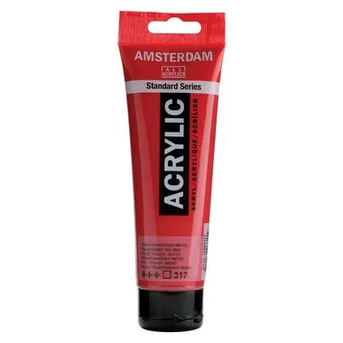 Acrylfarbe Amsterdam 120ml 17093172 transp.rot m.