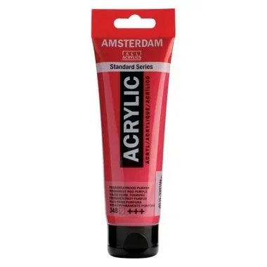 Acrylfarbe Amsterdam 120ml 17093482 rot purpur
