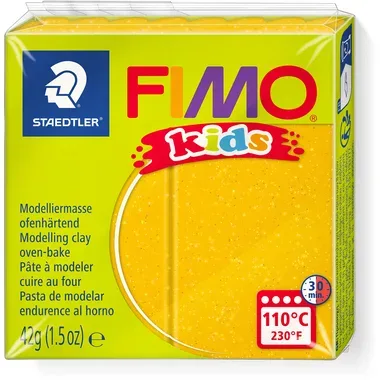 FIMO Modelliermasse 8030-112 gold glitzer