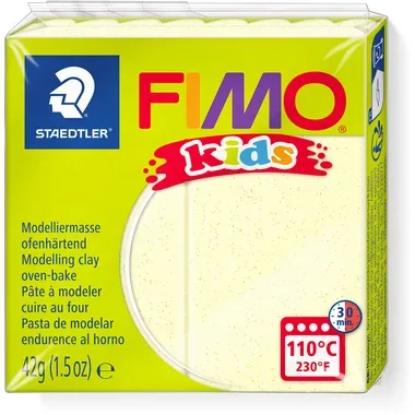 FIMO Modelliermasse 8030-106 perlglanz gelb