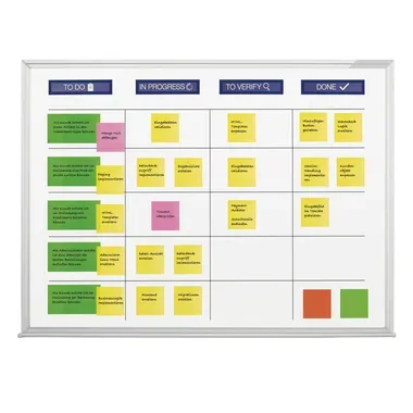 MAGNETOPLAN SCRUM Board 1200x900mm 1240498 Standard inkl. Zubeh&ouml;r