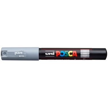 UNI-BALL Posca Marker 7mm PC-1M GREY gris