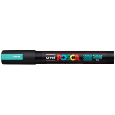 UNI-BALL Posca Marker 1.8-2.5mm PC5MMET.GREE MET gr&uuml;n, Rundspitze